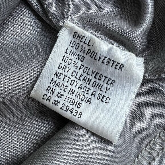 Yumi Kim Mini Skirt Ana Gray Black Beaded Sequin Size Small FLAWS - Picture 10 of 13